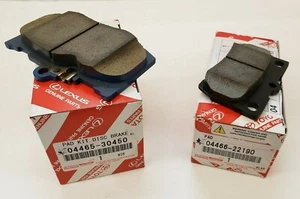 LEXUS OEM FACTORY FRONT AND REAR BRAKE PAD SET 2006-2013 IS350 (LOW DUST FRONTS) - Bild 1 von 2