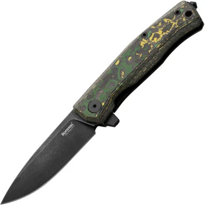 LionSTEEL Myto Framelock Toxic Storm CF & Titanium Folding Knife T01MCTS - Image 1 of 2