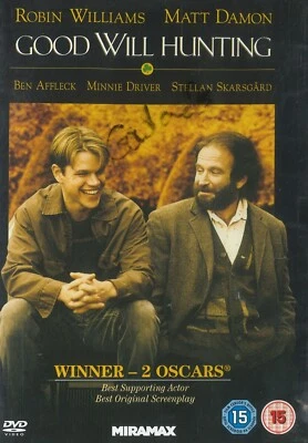 Good Will Hunting (1997) DVD, Robin Williams, Matt Damon, Ben Affleck [Region 2] - Image 1 of 2