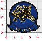 4" NAVY VF-213 BLACK LIONS FIXED WING SQUADRON MILITARY EMBROIDERED PATCH
