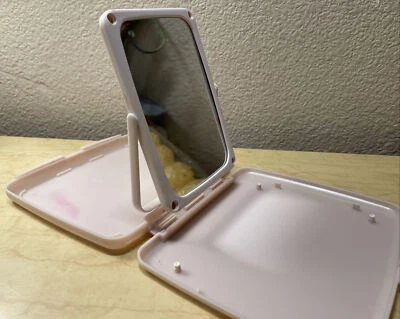 Vintage Mary Kay Consultant Pink Magnifying Mirror Travel Magnifying & Stands - Image 1 of 4