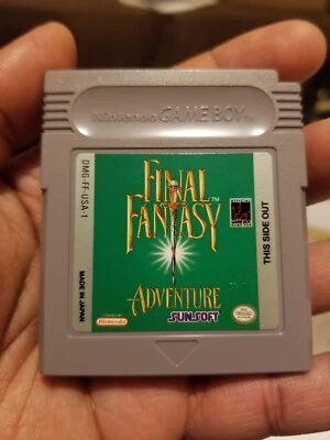 CARTUCHO AUTÉNTICO COMO NUEVO Final Fantasy Adventure Gameboy  Foto 1 de 2