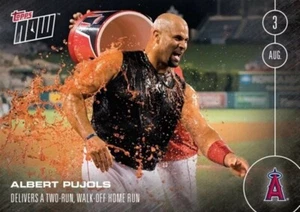 2016 TOPPS NOW #314 ALBERT PUJOLS - DELIVERS WALK-OFF HR - Picture 1 of 1
