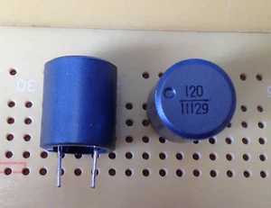 Núcleo blindado inductor con plomo de ferrita 12uH 4A 50mΩ ±20% Tol Toko A7503AY-120M - Imagen 1 de 1