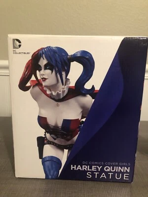 Estátua Harley Quinn Nova 52 DC Comics Capa Meninas Batman Coringa - Imagem 1 de 4