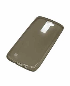 Cover per LG K8 (K350N) – Custodia Cellulare Silicone TPU Nero Fumè Trasparente - Foto 1 di 1
