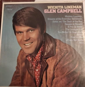 Glen Campbell Wichita Lineman Vinyl Record - Capitol ST 103 - Picture 1 of 2
