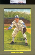 Al Lopez Great Moments Jsa Hand Signed Perez Steele Authentic Autograph