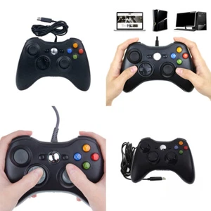 US 1-2 Pack Wired Controller USB For Compatible With Xbox 360/ Windows 7 8 10 11 - Picture 1 of 20