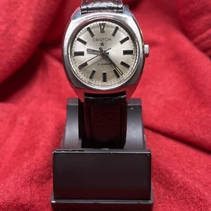 Vintage 1960’s Cronton 17 Jewels 34mm Dress Watch - Picture 1 of 5