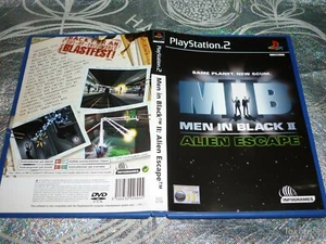 MEN IN BLACK II ALIEN ESCAPE (PS2 GAME, PG) (P146967-7 A) - Picture 1 of 2