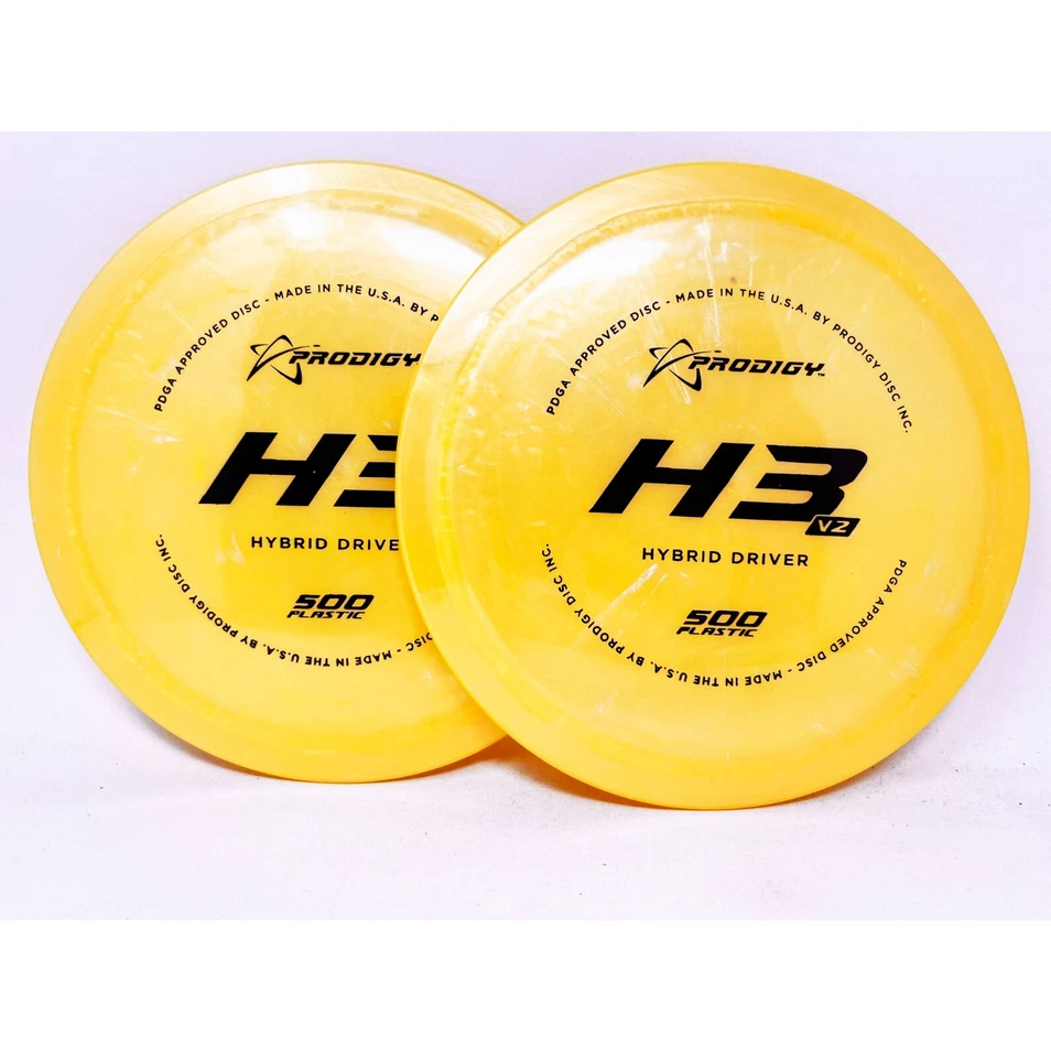Set of (2) Prodigy 500 Series H3 V2 174g Orangey Yellow Discs FREE SHIPPING 2 - Image 1 of 1