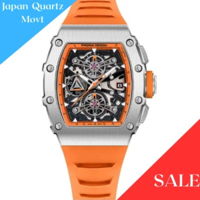 Pagani Design Luxury Quartz Men's Chronograph Sapphire Glass - image 1 of 4