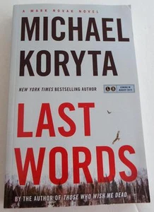 NEW SIGNED  MICHAEL KORYTA  Last Words  ARC   Advance Reader Copy - Picture 1 of 1