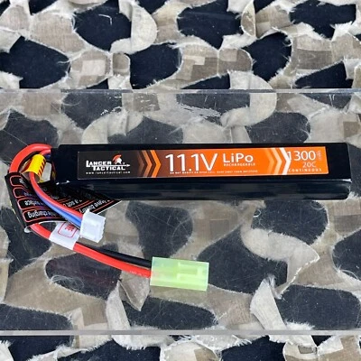 NUEVA Batería Lancer Tactical 11.1V 1300mAh 20C Stick LiPo Airsoft - Mini-Tamiya Foto 1 de 4