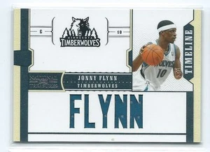 2010-11 National Treasures Jonny Flynn Timeline JERSEY RELIC 12/99 TIMBERWOLVES - Picture 1 of 1
