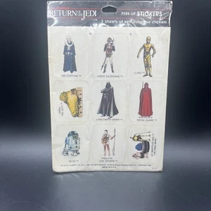 Vintage Return of the Jedi -  (1983) Perk Up Stickers Sealed - Picture 1 of 4