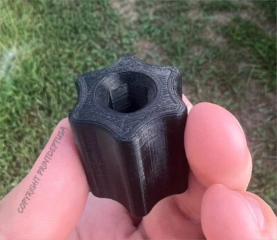 Llave de mástil de antena de plástico hexagonal 3/8 para GMC-Chevy- algunos Ford y otros Foto 1 de 4