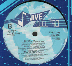 MARK SHREEVE - Legion - JIVE Electro