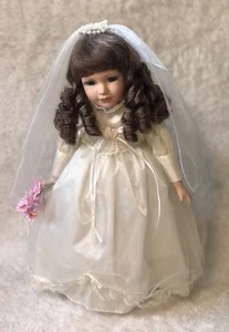 Seymour Mann Kenner Puppe Sammlung Braut 16" Porzellan + 7-teiliges Outfit - Bild 1 von 23