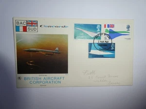Concorde 1969 Wessex FDC - Picture 1 of 1