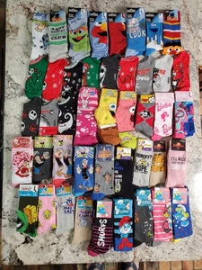 Odd Sox Cartoon Socks Stocking Stuffer Men 6-12 Women 5-10 Kids 5-10 Crew Socks - Picture 1 of 54