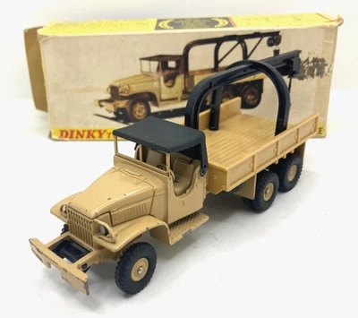 44618 DINKY TOYS / FRANCE / 808 GMC MILITAIRE DEPANNAGE SABLE - Immagine 1 di 4