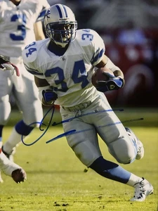 James LITTLE MAN STEWART Signed 8x10 Photo! DETROIT LIONS LEGEND RB! W/COA - Picture 1 of 2