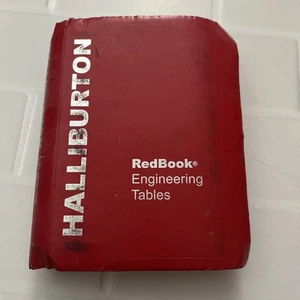 Halliburton Engineering Tables Red Book Copyright 2012 - Bild 1 von 5