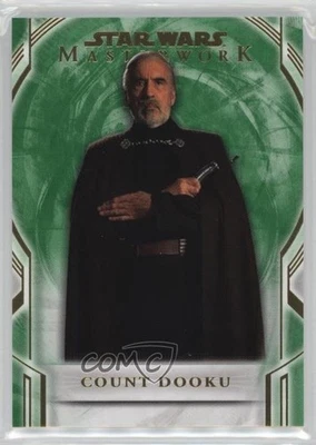 2018 Topps Star Wars Masterwork Green 55/99 Count Dooku #7 1cc7 - Image 1 of 3