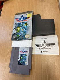 Top Gun: The Second Mission NES Game (Nintendo Entertainment System,)