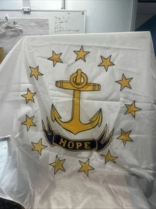 2x3’ nylon Rhode Island State Flag - Picture 1 of 3