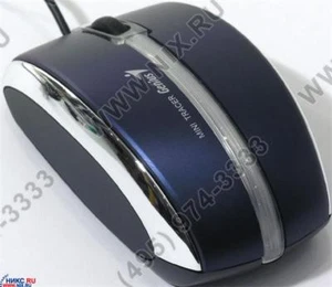 Genius Mini Tracer Optical Wheel Mouse Blue GM-04007A/U - Picture 1 of 1
