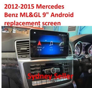 2012-2015 Mercedes Benz ML&GL 9" Android replacement screen - Picture 1 of 6