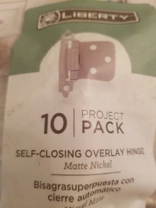 Liberty Project Pack Self Closing Overlay Hinge 10 Pack (M4) - Picture 1 of 5