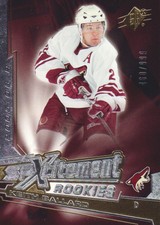 2005-06 SPx Hockey Xcitement Rookies #XR-KB Keith Ballard /999