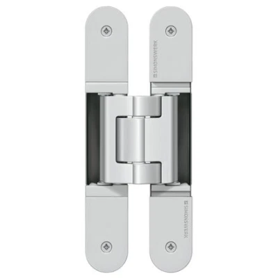 SIMONSWERK Cerniera TE 540 3D regolabile ad incasso col. ARGENTO F1 portata (kg) - Immagine 1 di 2