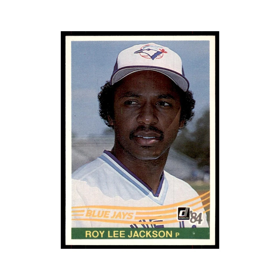 Roy Lee Jackson 1984 Donruss #195 Toronto Blue Jays Baseball Card NM - Image 1 of 3