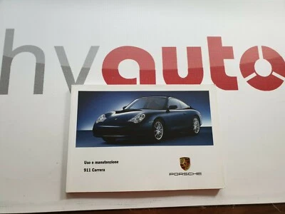 Betriebsanleitung Handbuch Porsche 911 Carrera 2/4 Typ 996 2001/2002 italienisch - Bild 1 von 4