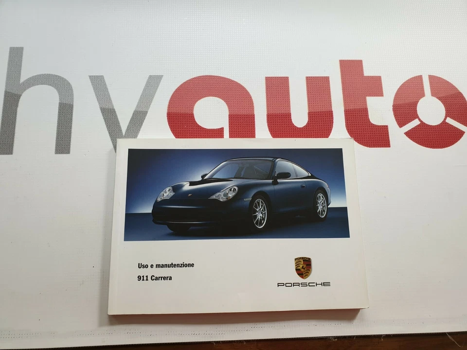 Betriebsanleitung Handbuch Porsche 911 Carrera 2/4 Typ 996 2001/2002 italienisch - Bild 1 von 4