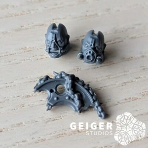 Necromunda House Goliath Bits | Goliath Maulers | Road Thug 2pc Heads Set (B) - Bild 1 von 1