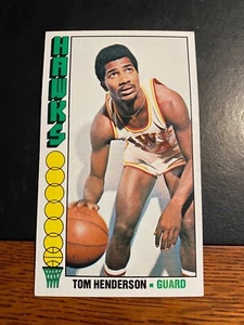 1976 TOPPS BASKETBALL #8 TOM HENDERSON!! COMPLETE SET BREAK!! - Picture 1 of 2
