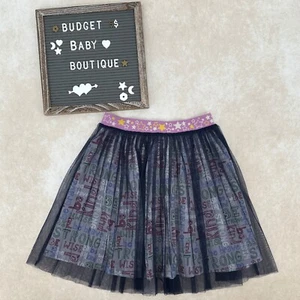 MATILDA JANE Choose Your Path Shining Star Tulle Overlay Skirt Size 12Y - Picture 1 of 3