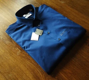 Calvin Klein talla M/32-33/15 1/2 camisas informales para hombre azul NUEVO - Imagen 1 de 11