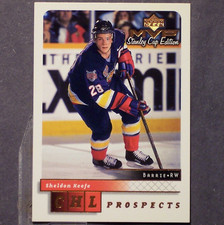SHELDON KEEFE 1999/00 Upper Deck CHL Prospects #195 ROOKIE Toronto Maple Leafs