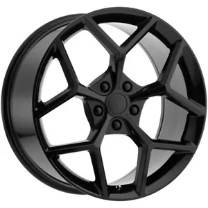 20x10 +23 Performance Replicas PR126 5x120 Gloss Black Wheels (Set of 4) - Picture 1 of 2