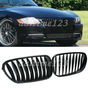 Parrilla renal parachoques delantero para BMW Z4 E85 E86 cupé 2003-2008 negro mate - Imagen 1 de 5