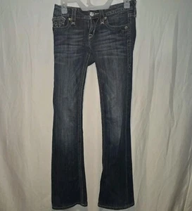 Rock Revival Jeans Womens Size 25 Boot Cut Erin 88 Color Embroidered - Picture 1 of 12
