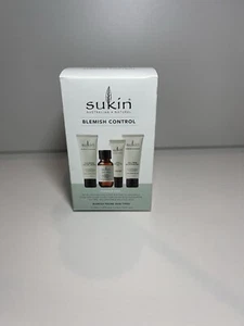 Sukin Blemish Control Set Face Wash, Toner, Spot Gel, Oil Free Moisturiser - Picture 1 of 5