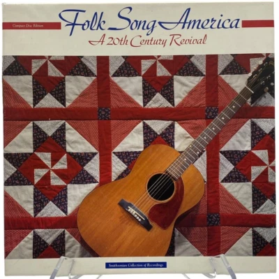 Folk Song : 20th Century Revival - Guthrie,Baez,Collins, Leadbelly -4 CD -Book - Image 1 of 4